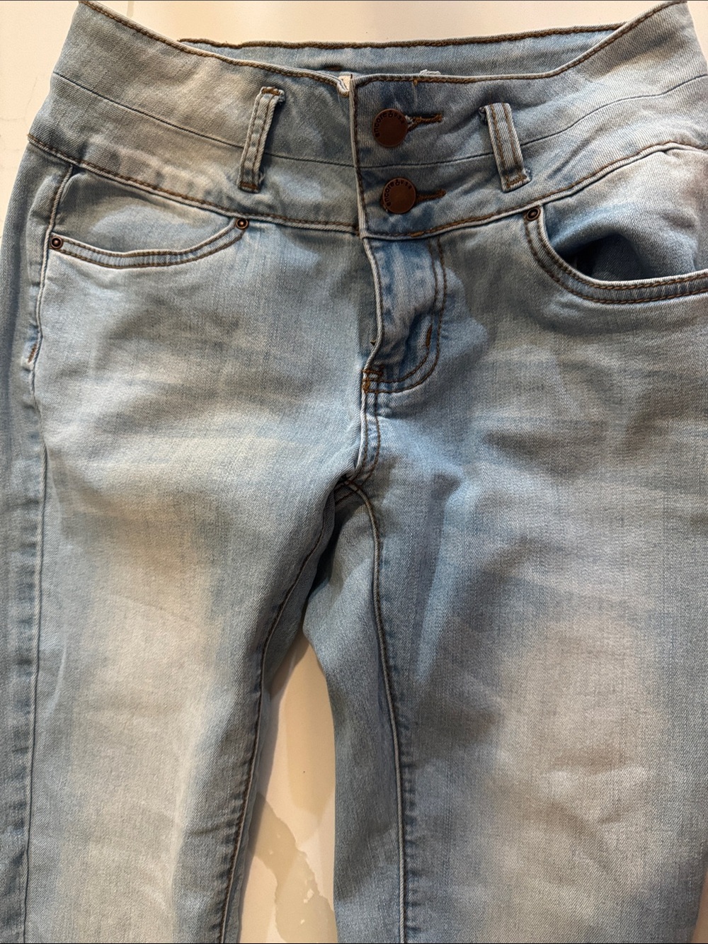 Light Blue Women's Skinny Jeans